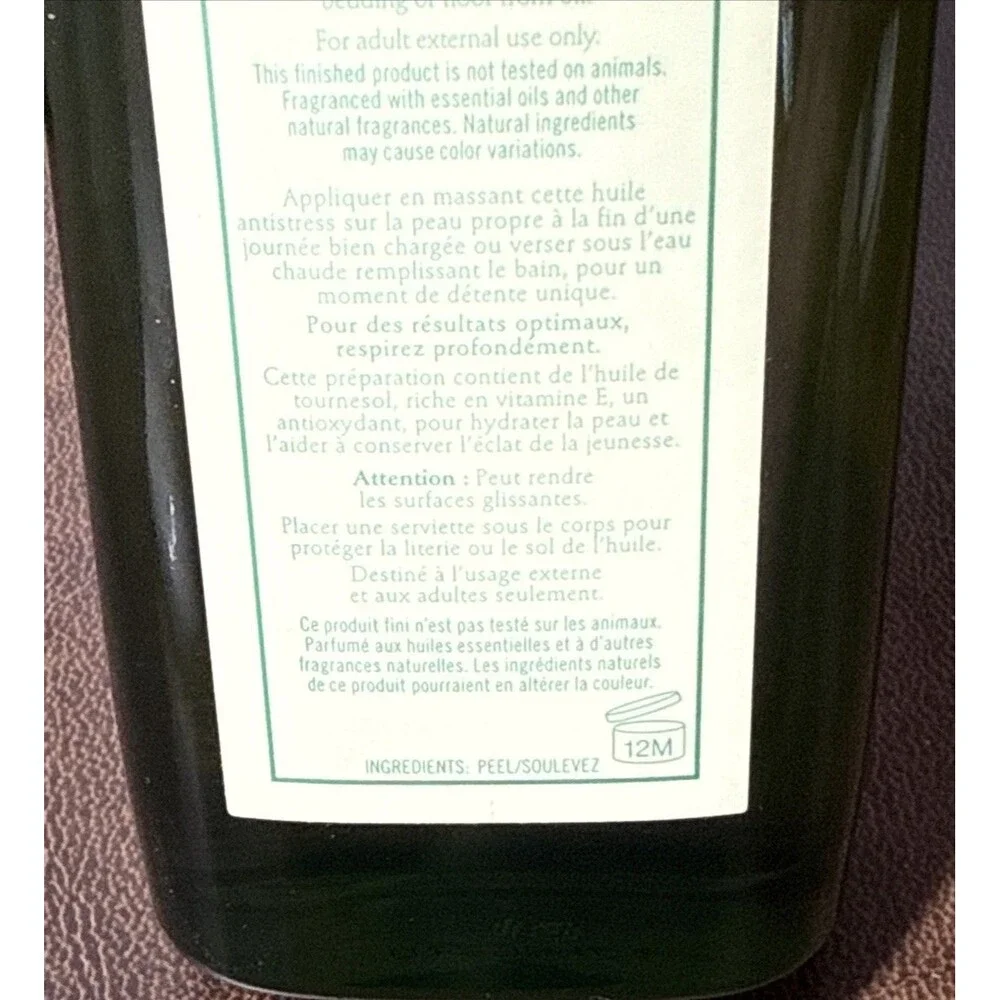 Bath & Body Works Stress Relief Body Lotion & Massage Oil Eucalyptus Spearmint